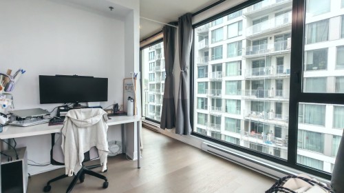 Bedroom - 1611-2020 Boul. René-Lévesque O., Montréal (Ville-Marie), QC - Indoor Photo Showing Office