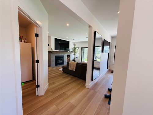 1853 Pine Ridge Mountain Trail, Invermere, BC - Indoor Photo Showing Other Room With Fireplace