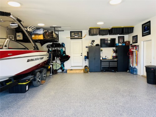 1853 Pine Ridge Mountain Trail, Invermere, BC - Indoor Photo Showing Garage