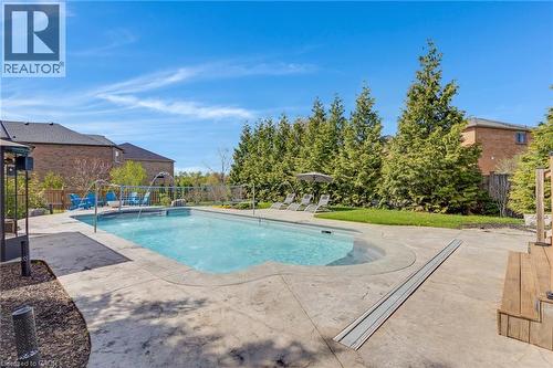 667 Burnett Avenue, Cambridge, ON - Outdoor With In Ground Pool