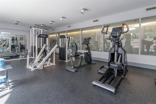 1102-1010 View St, Victoria, BC - Indoor Photo Showing Gym Room