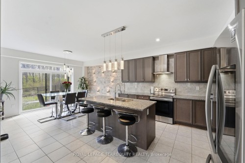 65 Cactus Crescent, Hamilton, ON - Indoor Photo Showing Kitchen With Stainless Steel Kitchen With Upgraded Kitchen