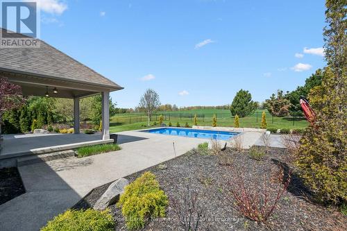 23 Old Ruby Lane, Puslinch, ON - Outdoor With In Ground Pool With Deck Patio Veranda