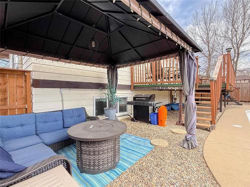 Private Oasis - 12 Dominion Way, Brandon, MB - Outdoor With Deck Patio Veranda With Exterior