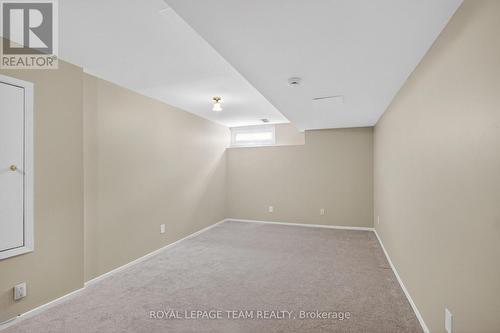 Basement with new carpet - 39 Saxton Private, Ottawa, ON - Indoor Photo Showing Other Room