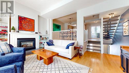 36 Lighthouse Lane E, Collingwood, ON - Indoor Photo Showing Living Room With Fireplace