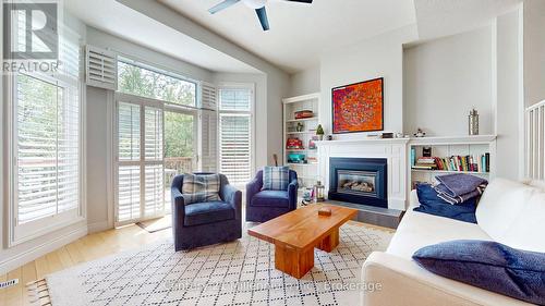 36 Lighthouse Lane E, Collingwood, ON - Indoor Photo Showing Living Room With Fireplace