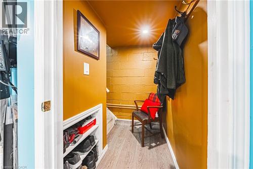 Hallway featuring wood-finish flooring and recessed lighting - 242 East 43Rd Street, Hamilton, ON - Indoor Photo Showing Other Room