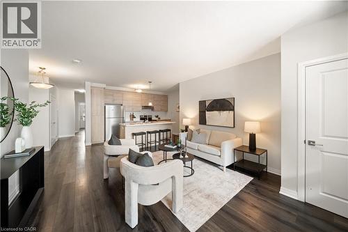 155 Thomas Slee Drive Unit# 2G, Kitchener, ON - Indoor Photo Showing Living Room