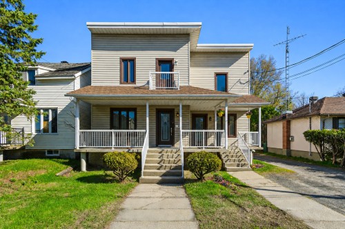 Façade - 49  - 51 Rue Charles, Lachute, QC - Outdoor With Deck Patio Veranda With Facade