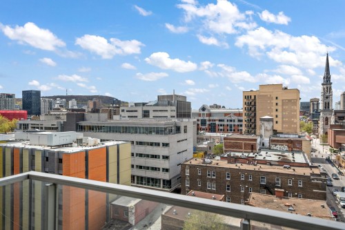 Vue d'ensemble - 916-1150 Rue St-Denis, Montréal (Ville-Marie), QC - Outdoor With Balcony With View