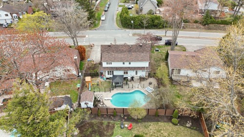 Photo aérienne - 31 Boul. De Reims, Lorraine, QC - Outdoor With In Ground Pool