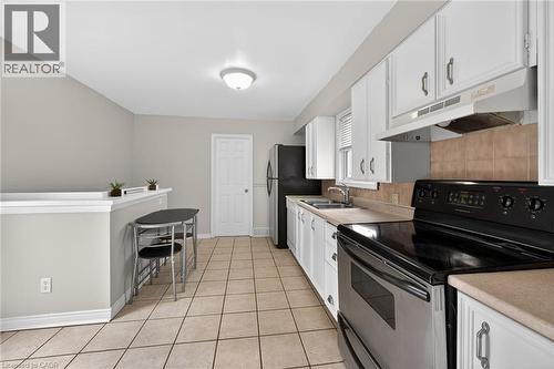 190 Campbell Avenue, Hamilton, ON - Indoor Photo Showing Kitchen With Double Sink
