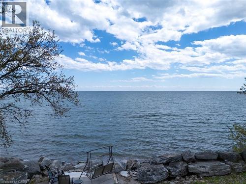 Summer enjoyment and winter wonderland - 1395 Lakeshore Road, Haldimand County, ON - Outdoor With Body Of Water With View