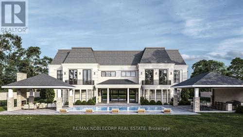 72 Balding Boulevard, Vaughan, ON - Outdoor With In Ground Pool With Deck Patio Veranda