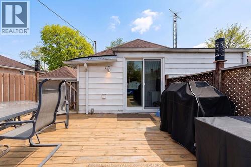 876 Westminster Boulevard, Windsor, ON - Outdoor With Deck Patio Veranda With Exterior