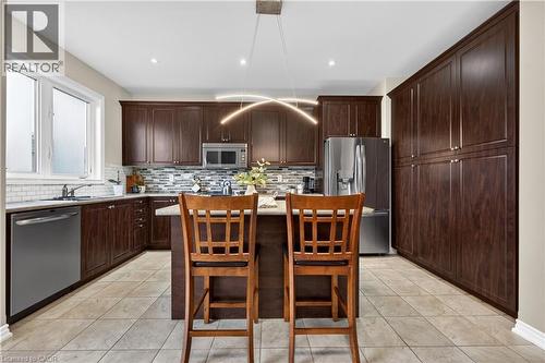 136 Whitwell Way, Binbrook, ON - Indoor Photo Showing Kitchen With Upgraded Kitchen