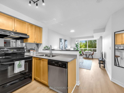 220-16 Dallimore Circle, Toronto, ON - Indoor Photo Showing Kitchen With Double Sink