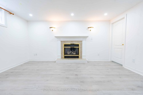 4742 Creditview Road, Mississauga, ON - Indoor With Fireplace