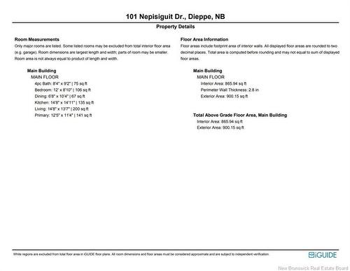 101 Nepisiguit, Dieppe, NB 