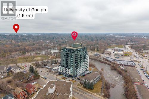 506 - 71 Wyndham Street S, Guelph, ON - Outdoor With View