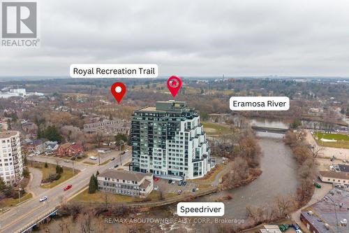 506 - 71 Wyndham Street S, Guelph, ON - Outdoor With View