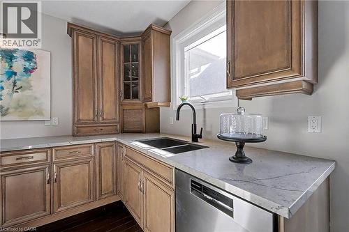 8 Zaduk Place, Guelph, ON - Indoor Photo Showing Kitchen With Double Sink