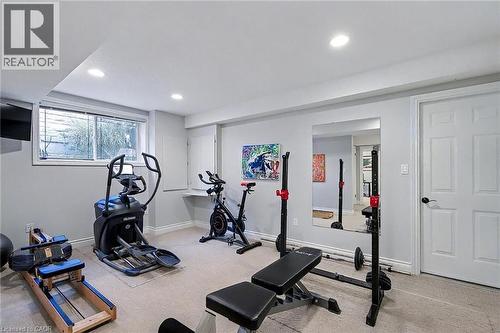 8 Zaduk Place, Guelph, ON - Indoor Photo Showing Gym Room