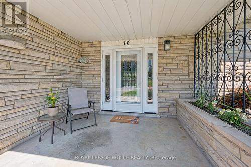 18 Strathcona Crescent, Kitchener, ON - Outdoor With Deck Patio Veranda