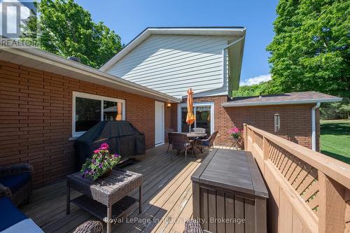 Rear Sundeck - 756 Champlain Road, Tiny, ON - Outdoor With Deck Patio Veranda With Exterior