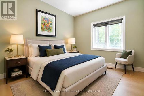 Virtually Staged - 41 Tall Pines Drive, Tiny, ON - Indoor Photo Showing Bedroom