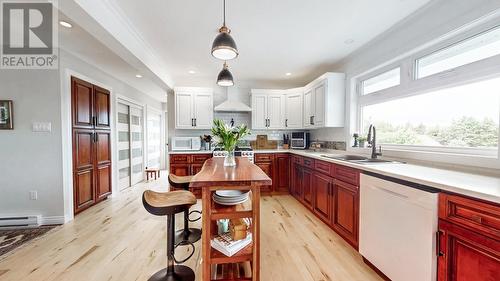 45 Motion Lane, Torbay, NL - Indoor Photo Showing Kitchen With Double Sink