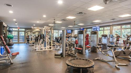 29-3800 Gallaghers Pinnacle Way, Kelowna, BC - Indoor Photo Showing Gym Room