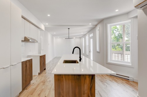 Kitchen - 1420 Rue St-Clément, Montréal (Mercier/Hochelaga-Maisonneuve), QC - Indoor Photo Showing Kitchen