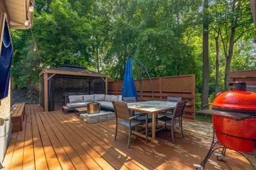 Terrasse - 133 Av. Madsen, Beaconsfield, QC - Outdoor With Deck Patio Veranda With Exterior