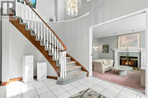3230 Calder Terrace, Saskatoon, SK - Indoor Photo Showing Other Room With Fireplace