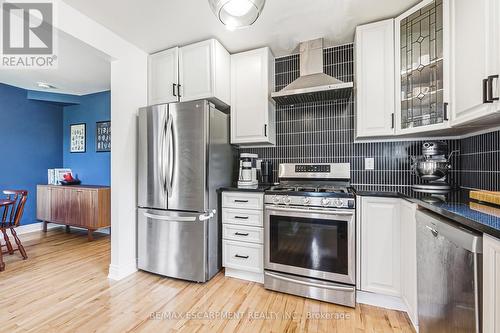 255 Weir Street N, Hamilton, ON - Indoor Photo Showing Kitchen With Stainless Steel Kitchen With Upgraded Kitchen