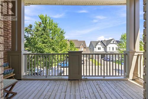18 Rainbow Crescent, Whitby (Brooklin), ON - Outdoor With Balcony With Deck Patio Veranda With Exterior
