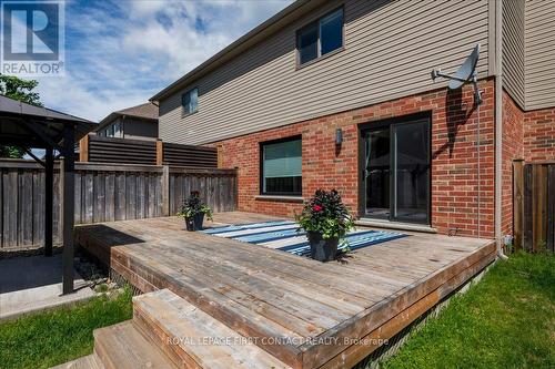 Back Deck - 182 Banting Crescent, Essa, ON - Outdoor With Deck Patio Veranda With Exterior
