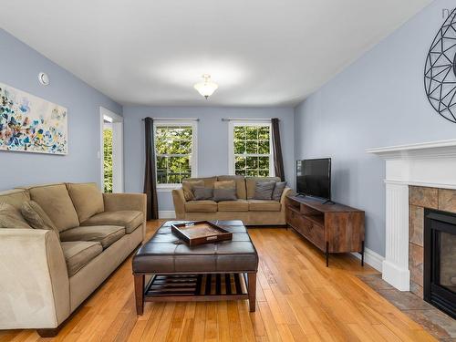 76 Old Mill Road, Hammonds Plains, NS - Indoor Photo Showing Living Room With Fireplace