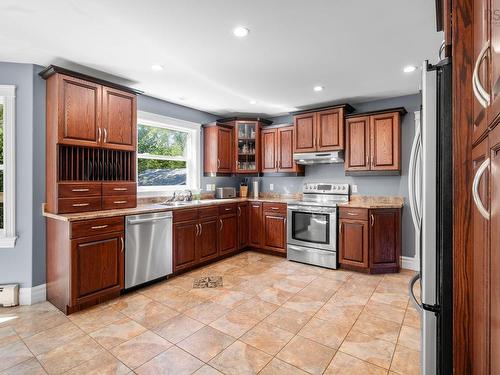 76 Old Mill Road, Hammonds Plains, NS - Indoor Photo Showing Kitchen With Stainless Steel Kitchen
