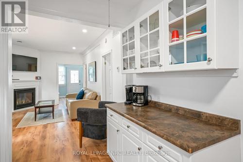 310 Eastwood Avenue, Fort Erie (Crystal Beach), ON - Indoor With Fireplace