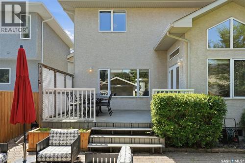 718 Brookhurst Lane, Saskatoon, SK - Outdoor With Deck Patio Veranda