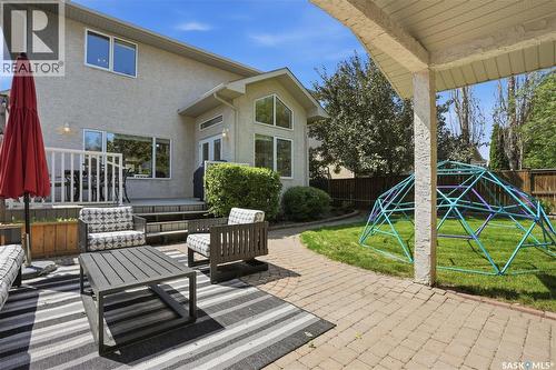 718 Brookhurst Lane, Saskatoon, SK - Outdoor With Deck Patio Veranda