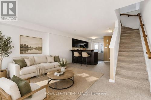 Photo has been virtually staged - 566 Simran Private, Ottawa, ON - Indoor Photo Showing Living Room