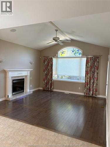 1465 Poisson, Tecumseh, ON - Indoor Photo Showing Living Room With Fireplace