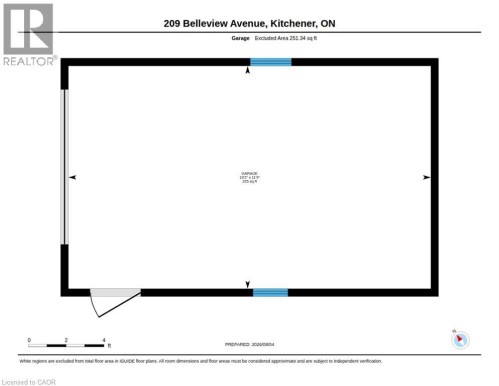 Floor plan - 209 Belleview Avenue, Kitchener, ON - Other