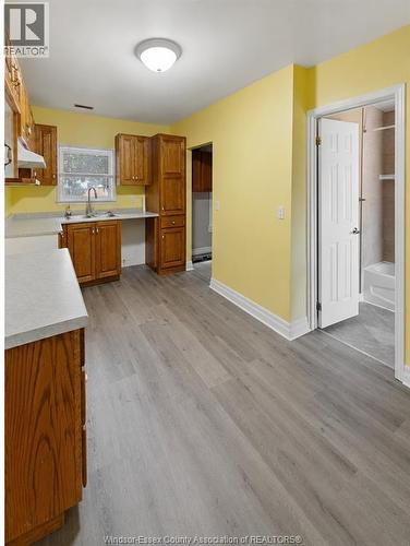 1589 Drouillard, Windsor, ON - Indoor Photo Showing Kitchen With Double Sink