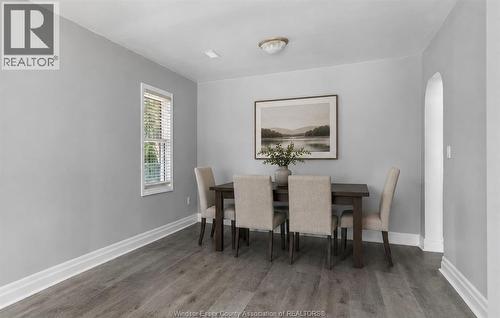 1589 Drouillard, Windsor, ON - Indoor Photo Showing Dining Room
