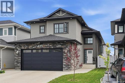 411 Schmeiser Bend, Saskatoon, SK - Outdoor With Facade